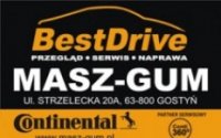 Logo firmy MASZ-GUM Opony, Serwis, Naprawa, Przegląd