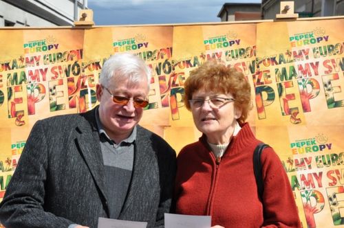 Deszczowy happening - galeria