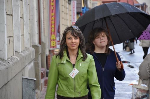 Deszczowy happening - galeria