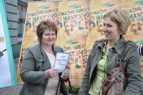 Deszczowy happening - galeria