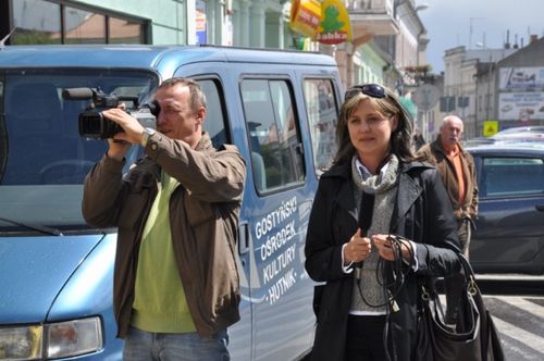 Deszczowy happening - galeria