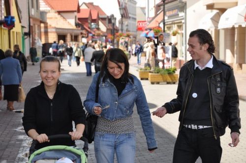 Deszczowy happening - galeria