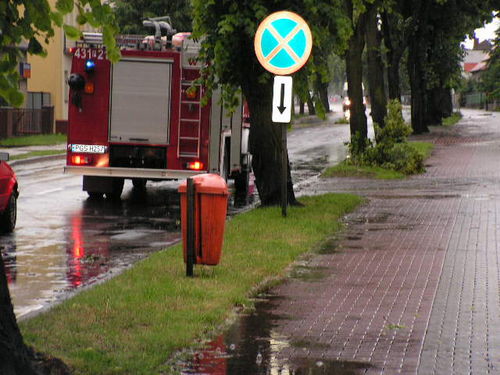 Gostyń po burzy - zdjęcia