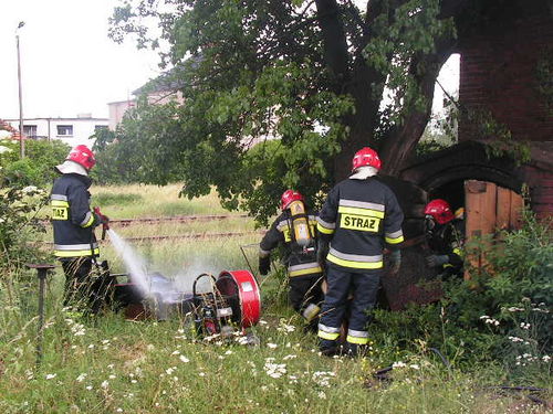 Skończyło się na strachu - fotorelacja