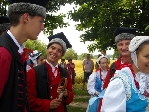 Borkowiacy  uczestnikami Żywego skansenu