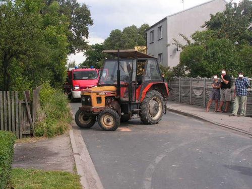 Wypadek w Brzeziu - zdjęcia