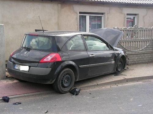 Wypadek w Brzeziu - zdjęcia