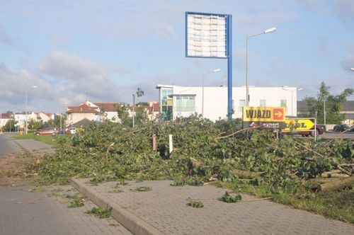 Krajobraz po burzy - fotorelacja