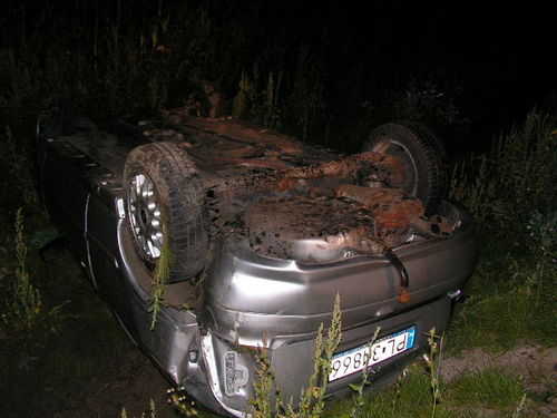 Zbiegł z miejsca zdarzenia ? zdjęcia