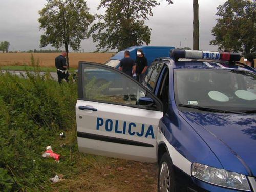 Zderzenie podczas wyprzedzania ? zdjęcia