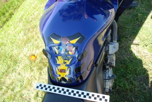 Wypadek motocyklisty - zdjęcia