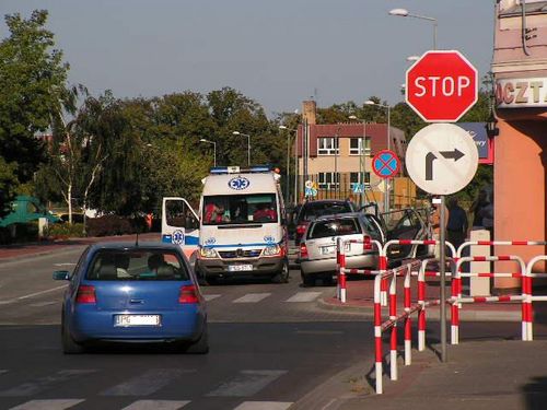 Zignorował  STOP? - zdjęcia