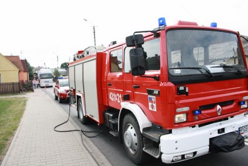 Wypadek w Kunowie - fotorelacja
