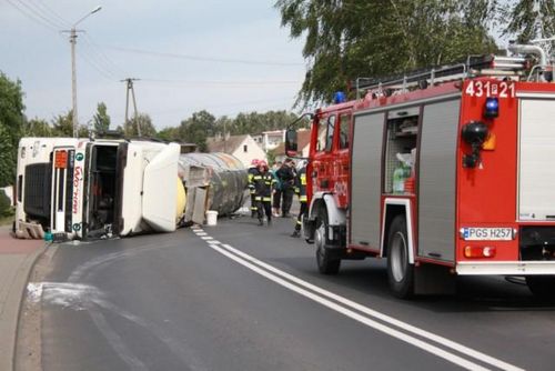 Wypadek w Kunowie - fotorelacja