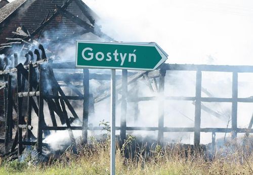 Pozostały tylko zgliszcza - fotorelacja