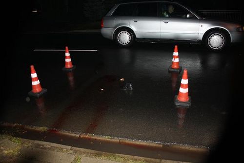 Kobieta wpadła pod TIR-a - zdjęcia