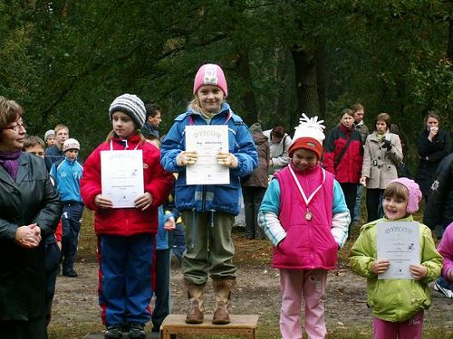 Jesienne bieganie w Jaworach -zdjęcia