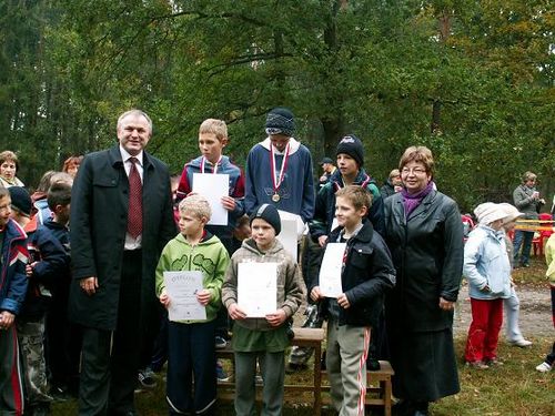 Jesienne bieganie w Jaworach -zdjęcia