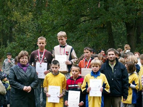 Jesienne bieganie w Jaworach -zdjęcia
