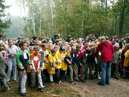 Jesienne bieganie w Jaworach -zdjęcia