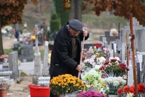 Przed dniem Wszystkich Świętych - galeria