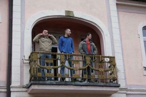 Śmiertelny wypadek w centrum - fotorelacja