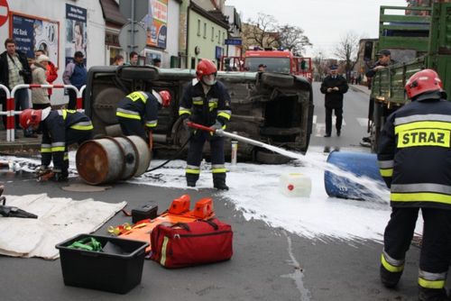 Śmiertelny wypadek w centrum - fotorelacja