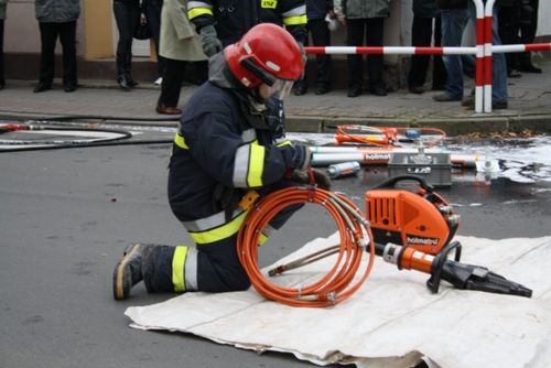 Śmiertelny wypadek w centrum - fotorelacja