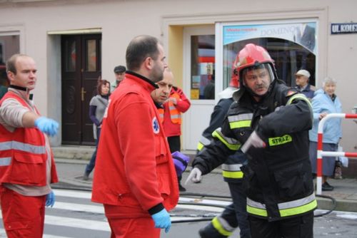 Śmiertelny wypadek w centrum - fotorelacja