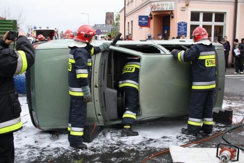 Śmiertelny wypadek w centrum - fotorelacja