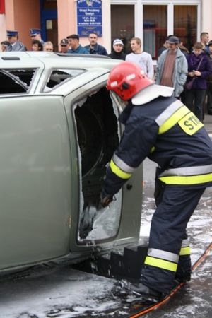 Śmiertelny wypadek w centrum - fotorelacja