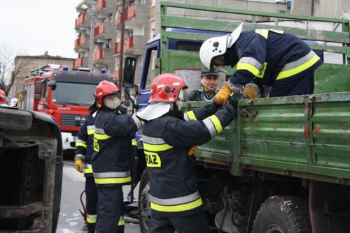 Śmiertelny wypadek w centrum - fotorelacja