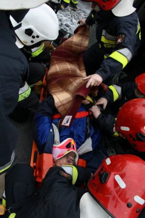 Śmiertelny wypadek w centrum - fotorelacja