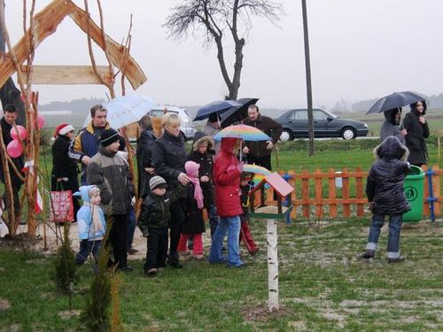 Plac zabaw na Mikołaja - zdjęcia