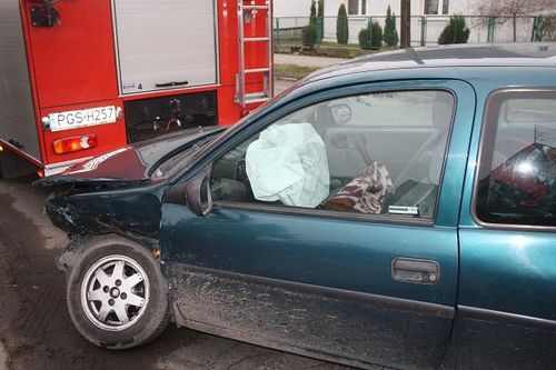 Nie zauważyła volkswagena - zdjęcia