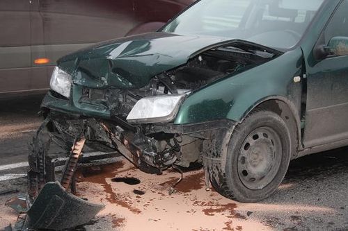 Nie zauważyła volkswagena - zdjęcia