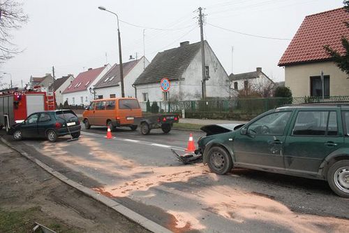 Nie zauważyła volkswagena - zdjęcia
