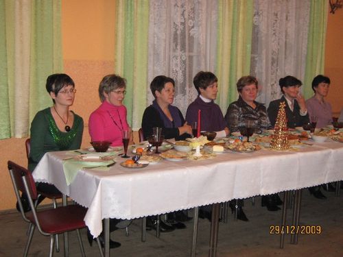 Opłatek i życzenia - zdjęcia