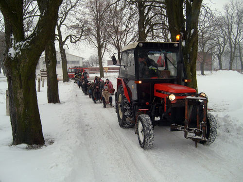 Strażacki kulig - zdjęcia
