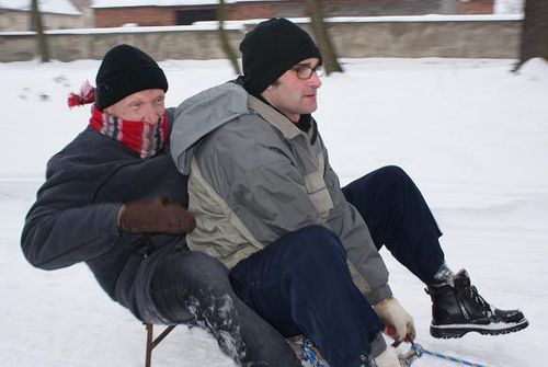 Integracyjny kulig w Chwałkowie - zdjęcia