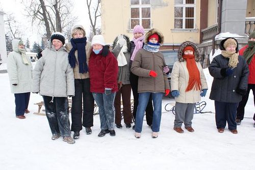 Integracyjny kulig w Chwałkowie - zdjęcia