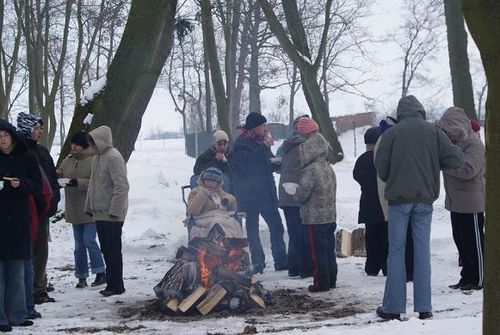 Integracyjny kulig w Chwałkowie - zdjęcia