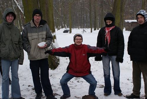 Integracyjny kulig w Chwałkowie - zdjęcia