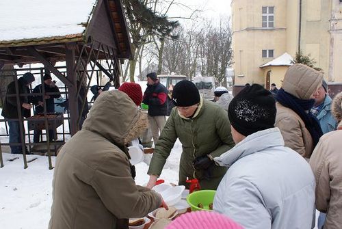 Integracyjny kulig w Chwałkowie - zdjęcia