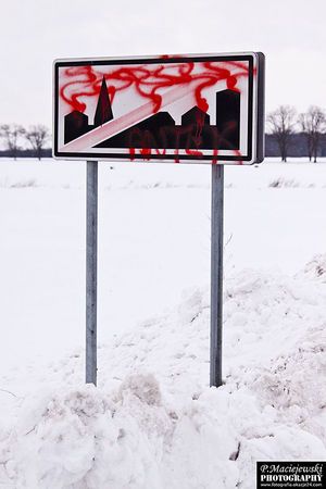 Bezmyślny akt wandalizmu - zdjęcia