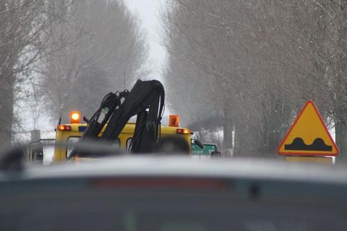 Nie zdążył wyprzedzić - fotorelacja