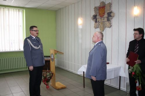 Pożegnał się ze służbą - zdjęcia