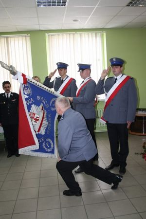Pożegnał się ze służbą - zdjęcia