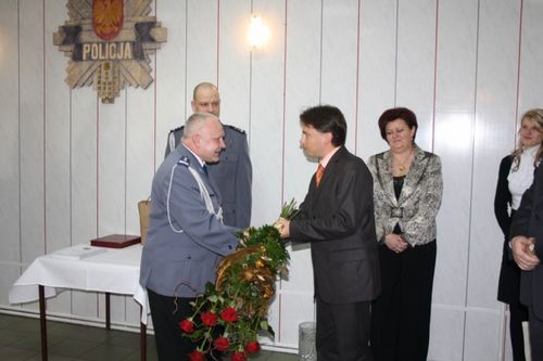 Pożegnał się ze służbą - zdjęcia