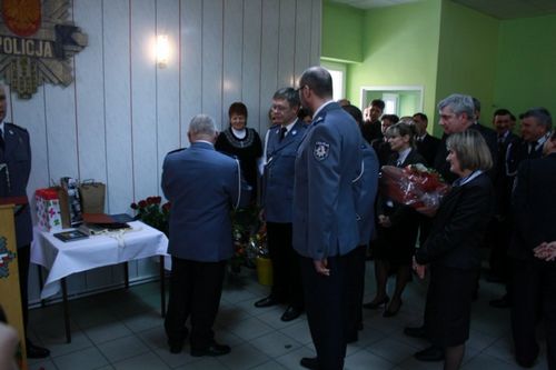 Pożegnał się ze służbą - zdjęcia